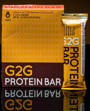 G2G bars - Peanut Butter Banana Chocolate