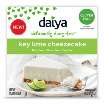Dairy-free Daiya Key Lime Cheesecake