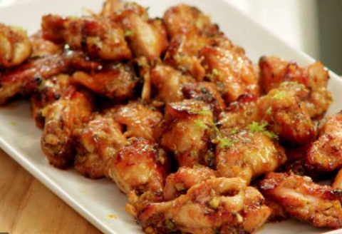 Sweet Ginger Chicken Wings
