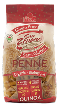 Organic 4 Ancient Grains (with Quinoa) Penne Rigate - case