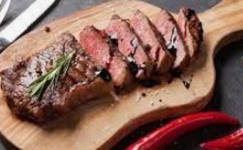 Bison Striploin Steaks - Case of 24 x 227g 